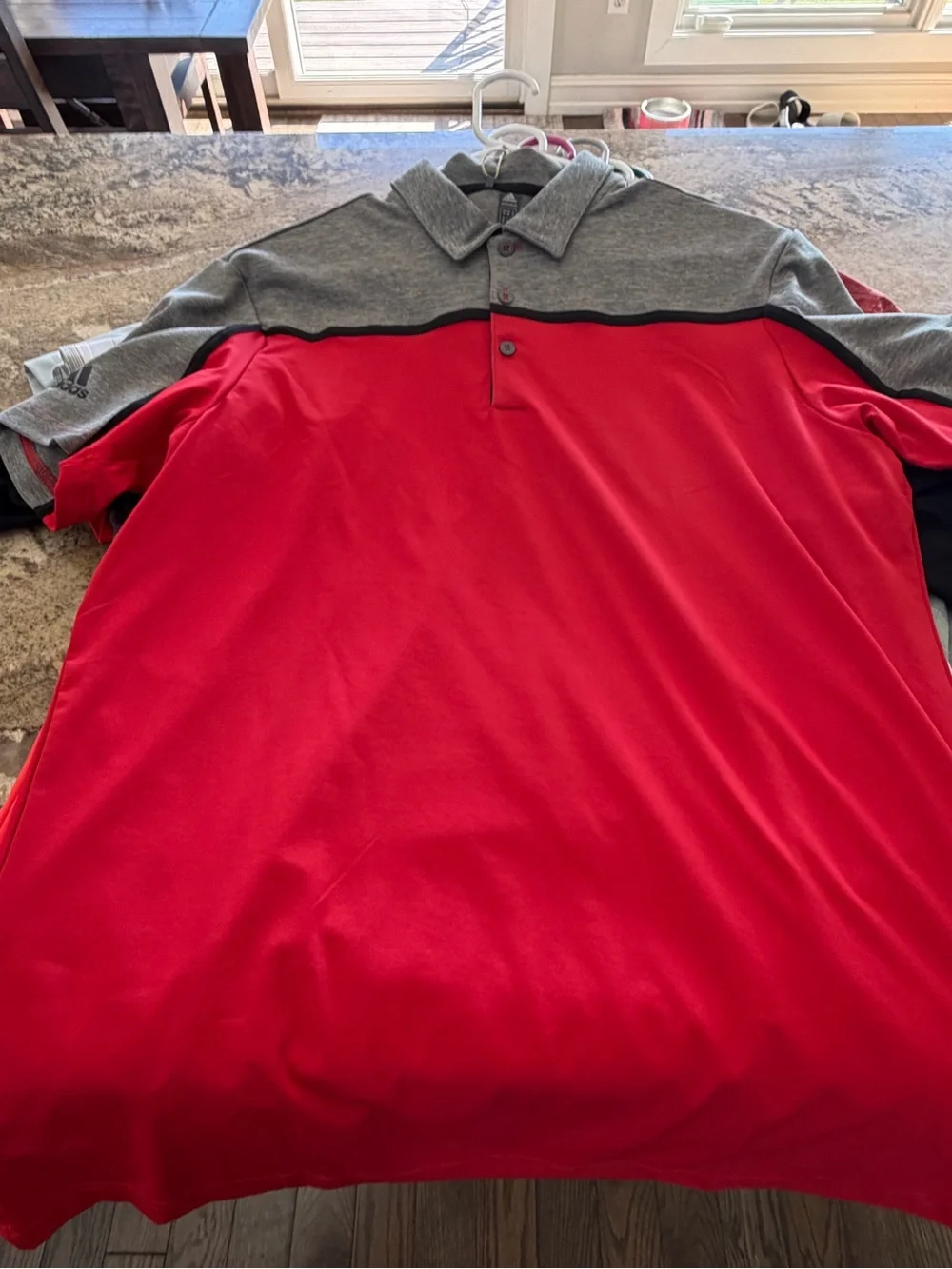 Bundle of 10 Men’s Medium Golf Polos.  Some new and others gently used branded